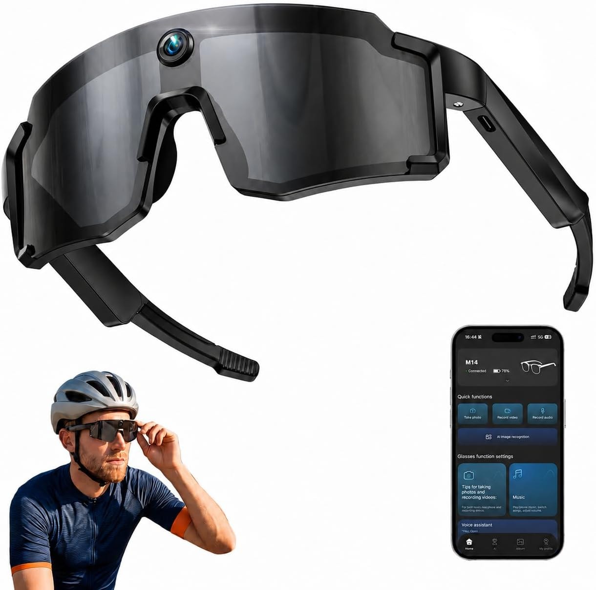 Haulvean M14 AI Smart Glasses
