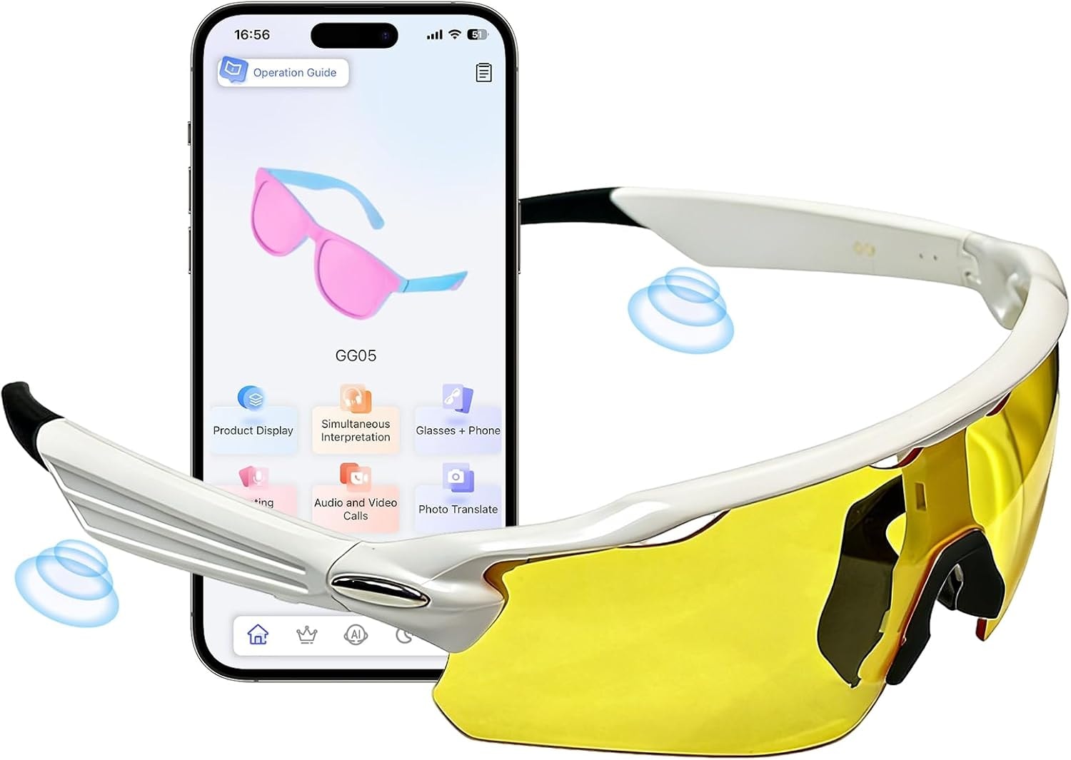 Zigtik Bluetooth Smart Glasses